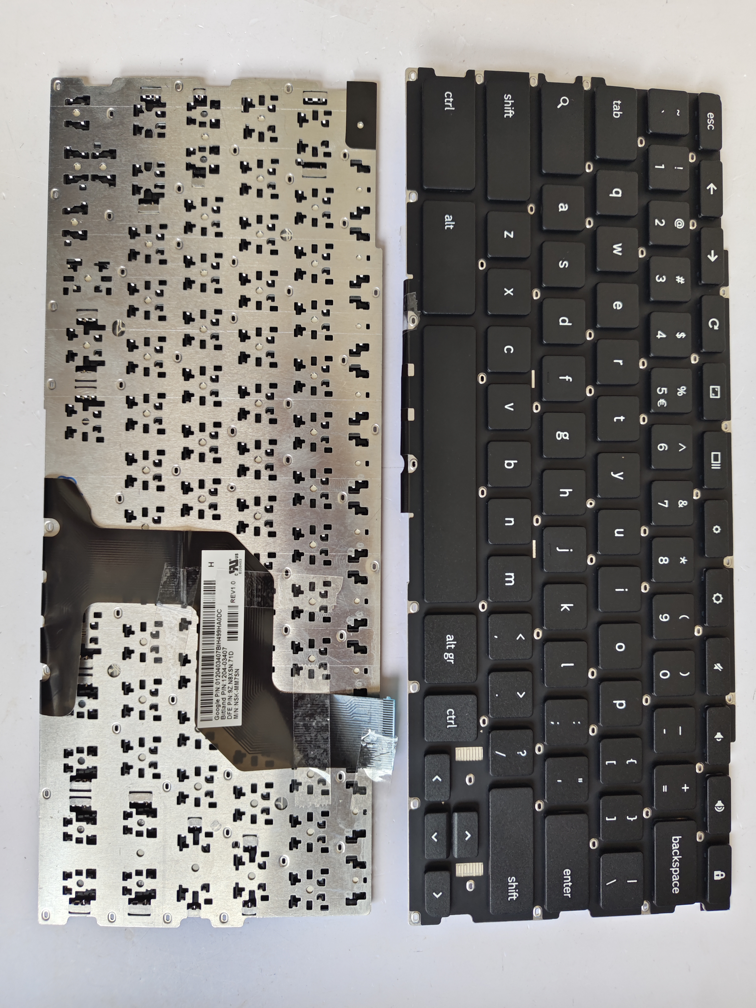 Picture of New Replacement Laptop Keyboard For SAMSUNG 9Z.N8XSN.71D Google version with lock BLACK US Layout